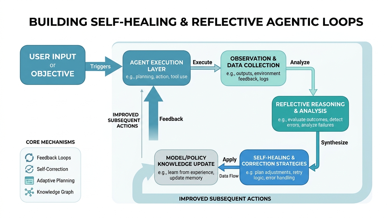 Building Self-Healing & Reflective Agentic Loops