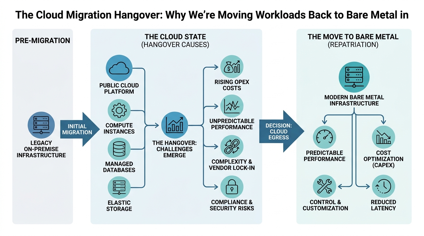 The Cloud Migration Hangover: Why We’re Moving Workloads Back to Bare Metal in
