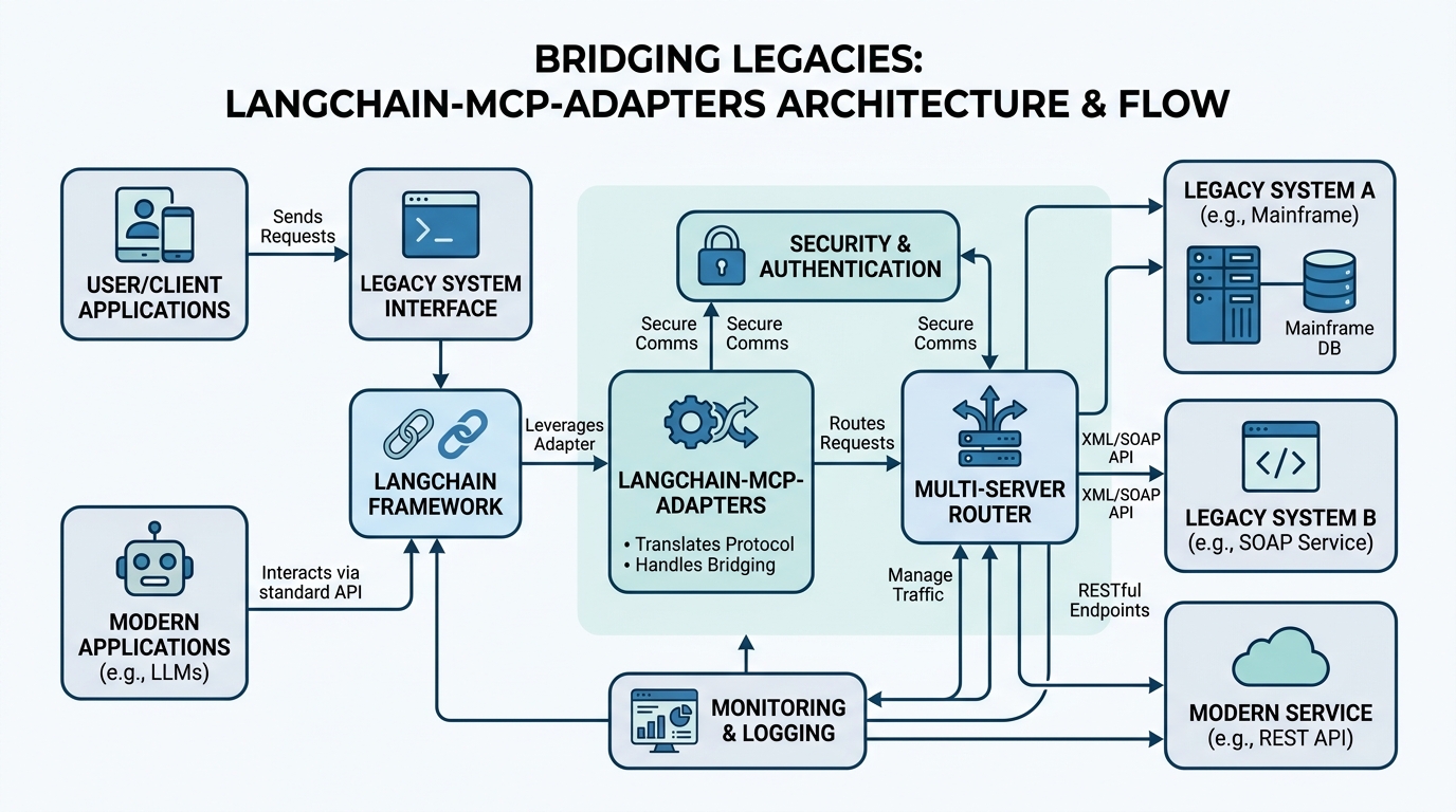 Bridging Legacies: Implementing langchain-mcp-adapters for Multi-Server Routing