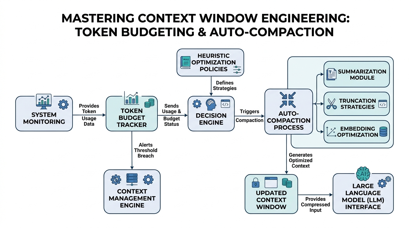 Hero image for Mastering Context Window Engineering: Token Budgeting & Auto-Compaction