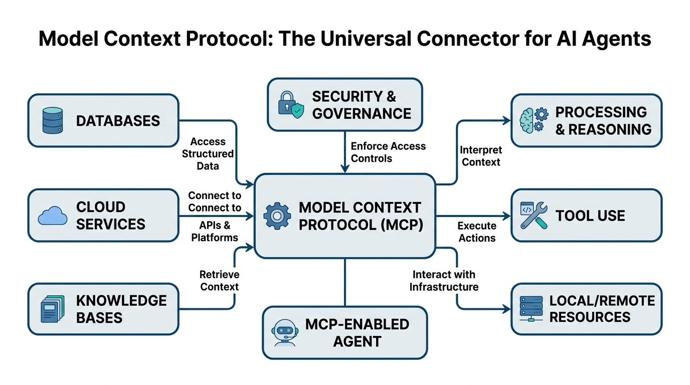 Hero image for Model Context Protocol: The Universal Connector for AI Agents