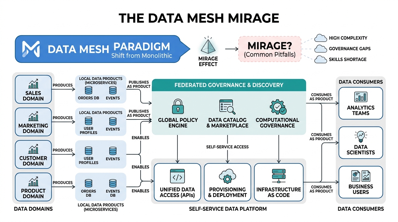The Data Mesh Mirage