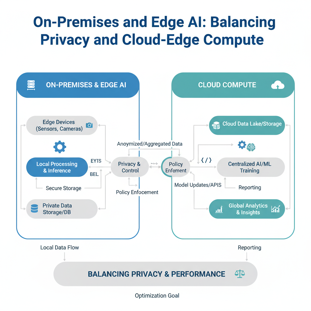 On-Premises and Edge AI: Balancing Privacy and Cloud-Edge Compute