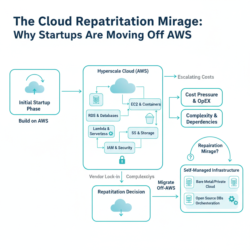 The Cloud Repatriation Mirage: Why Startups Are Moving Off AWS