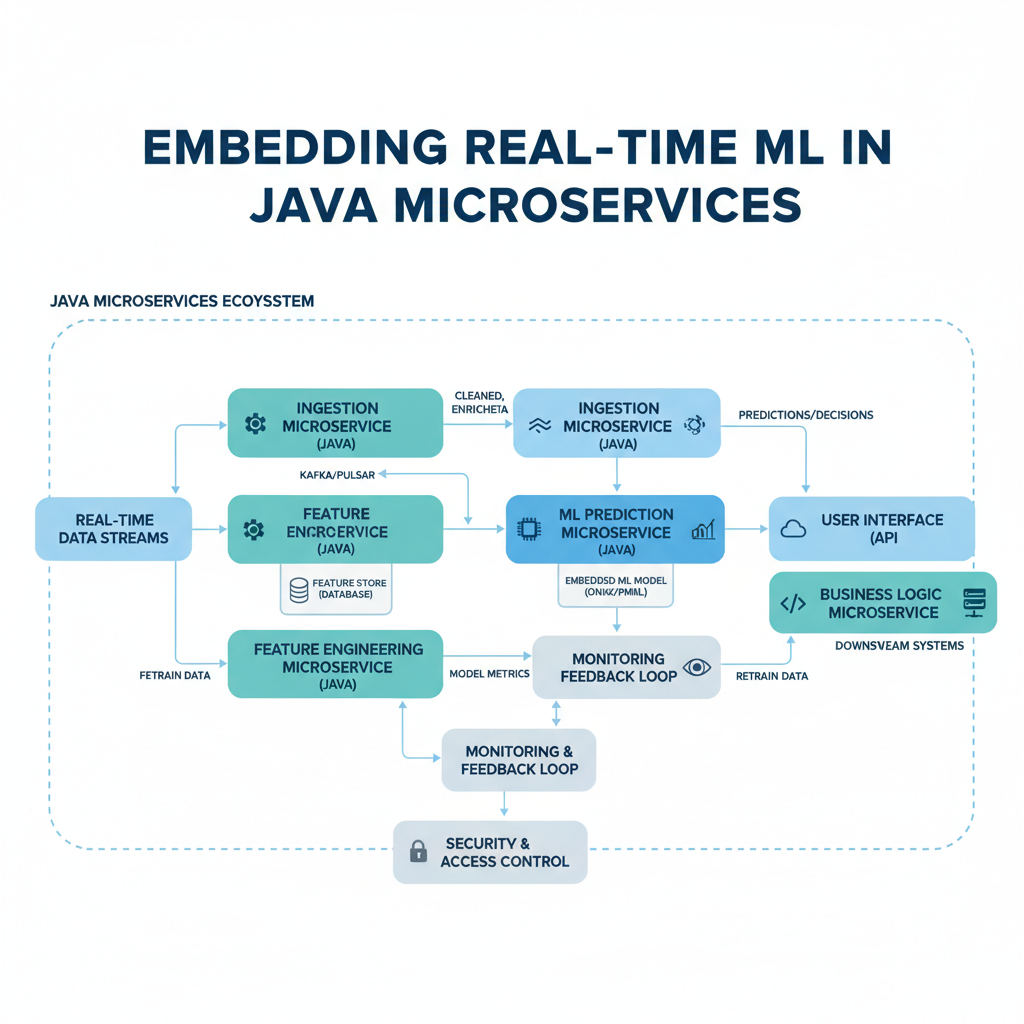 Hero image for Embedding Real-Time Machine Learning Pipelines inside Java Microservices
